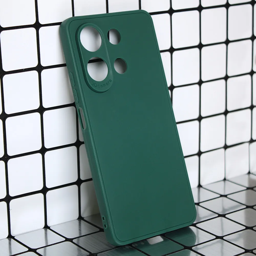 Torbica 3D Camera za Xiaomi Redmi Note 13 4G (EU) tamno zelena