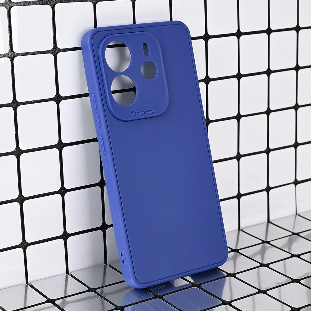 Torbica 3D Camera za Xiaomi Redmi Note 14 4G (SRB) plava
