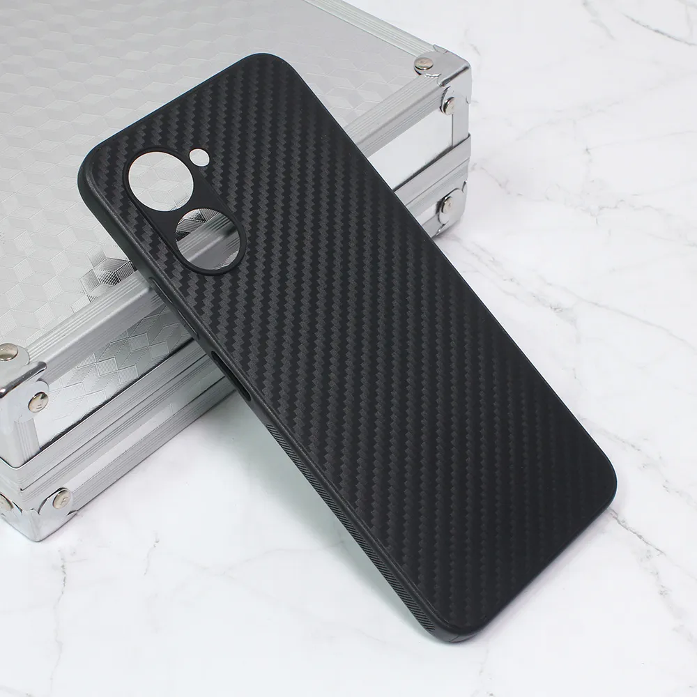 Torbica Carbon fiber za Realme C33 crna