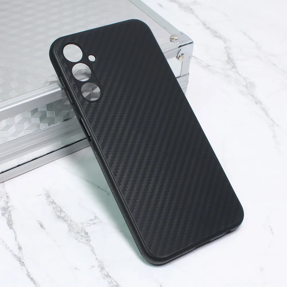 Torbica Carbon fiber za Samsung A245F Galaxy A24 4G crna