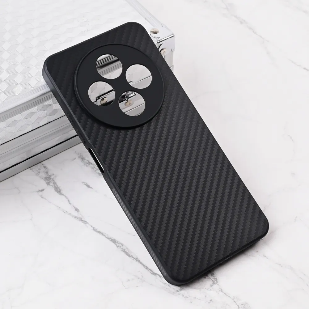 Torbica Carbon fiber za Xiaomi Redmi 14C/Redmi A4 crna