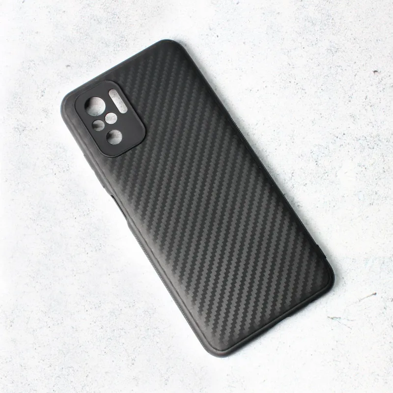 Torbica Carbon fiber za Xiaomi Redmi Note 10 4G/10s  crna