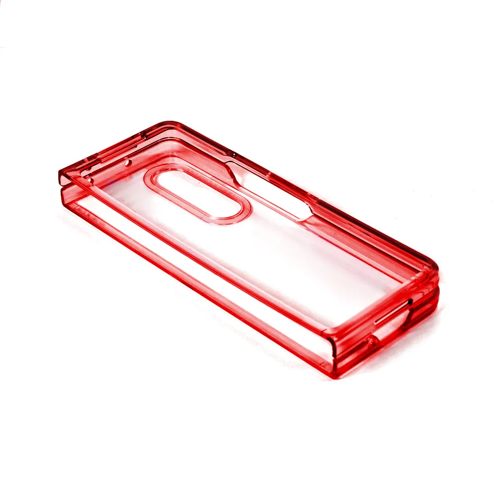 Torbica Clear TPU za Samsung F936B Galaxy Z Fold 4 5G crvena