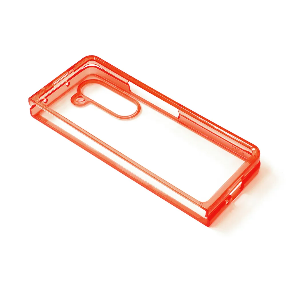 Torbica Clear TPU za Samsung F946B Galaxy Z Fold 5 5G crvena