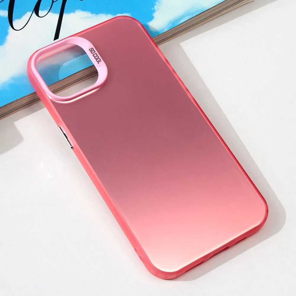 Torbica Clear za iPhone 14 6.1/13 6.1 roza