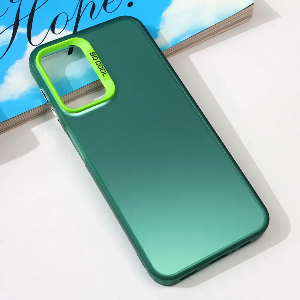 Torbica Clear za Samsung A146B Galaxy A14 5G zelena