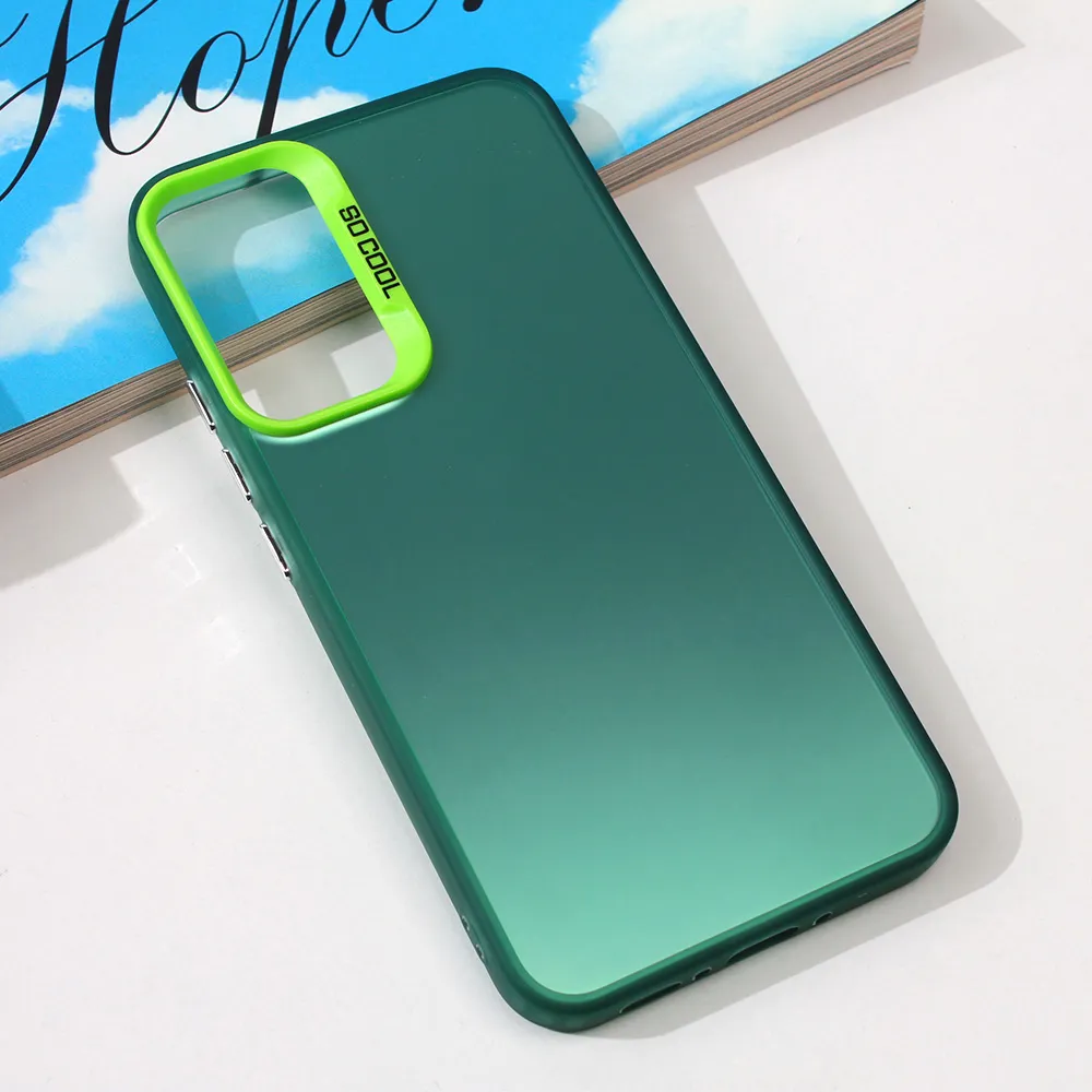 Torbica Clear za Samsung A346B Galaxy A34 5G zelena