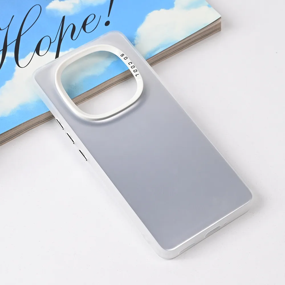 Torbica Clear za Xiaomi Redmi Note 14 Pro Plus srebrna
