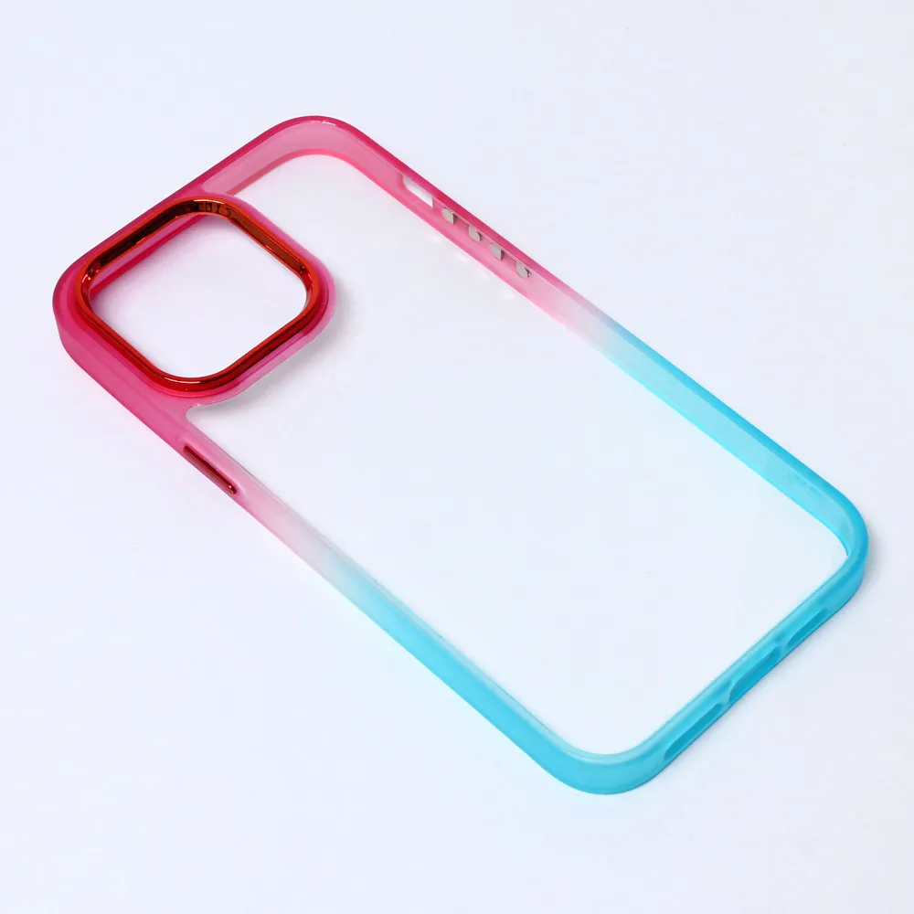 Torbica Colorful Acrylic za iPhone 14 Pro Max 6.7 pink