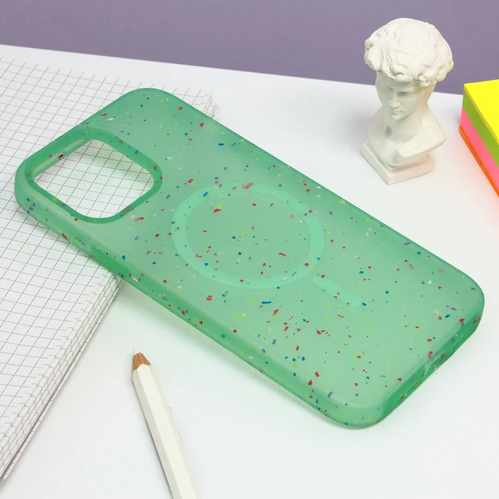 Torbica Colorful Magsafe za iPhone 13 Pro Max 6.7 zelena