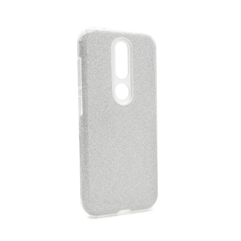Torbica Crystal Dust za Nokia 4.2 srebrna