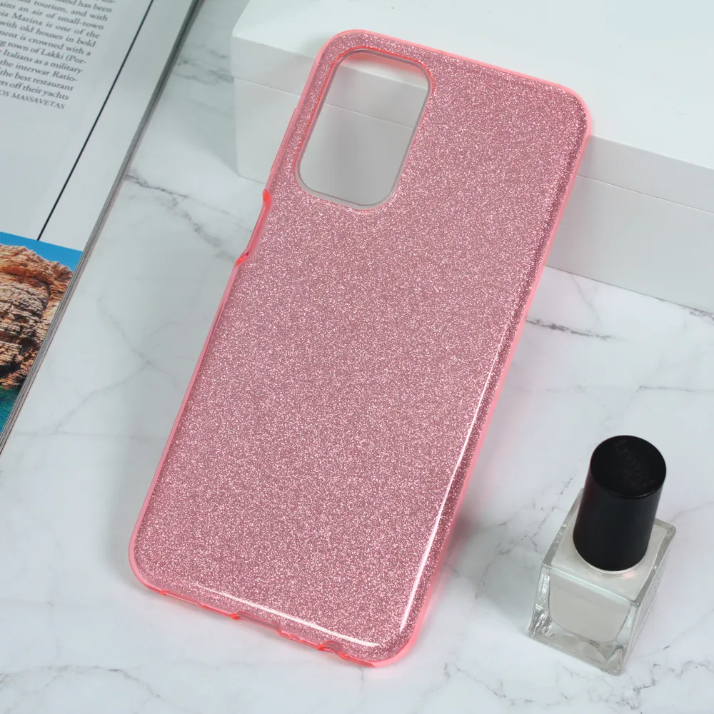 Torbica Crystal Dust za Samsung A235B Galaxy A23 4G/5G roze