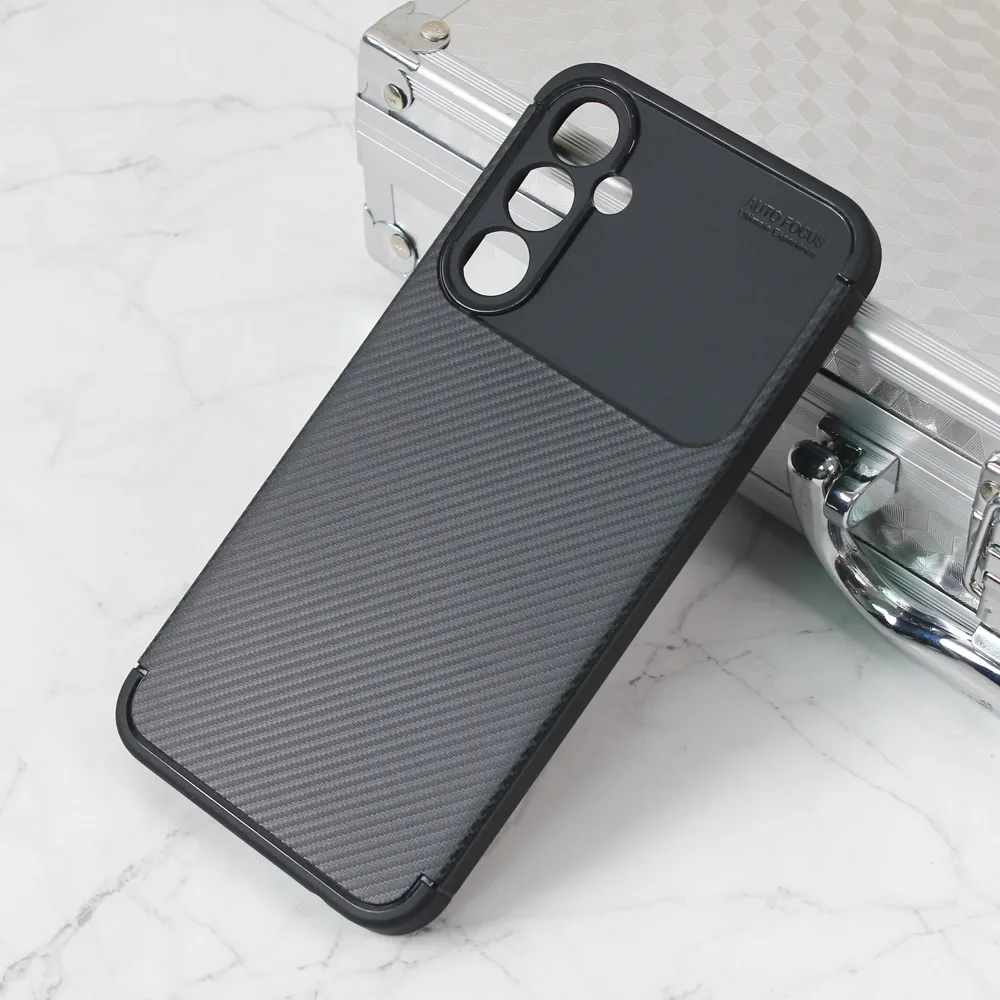 Torbica Defender Carbon za Samsung A256B Galaxy A25 5G crna