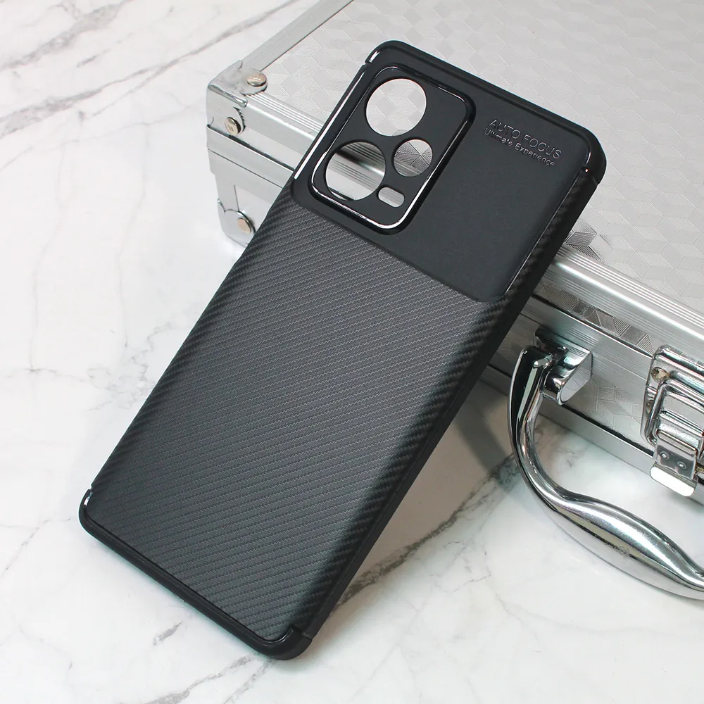 Torbica Defender Carbon za Xiaomi Redmi Note 12 Pro Plus (EU) crna