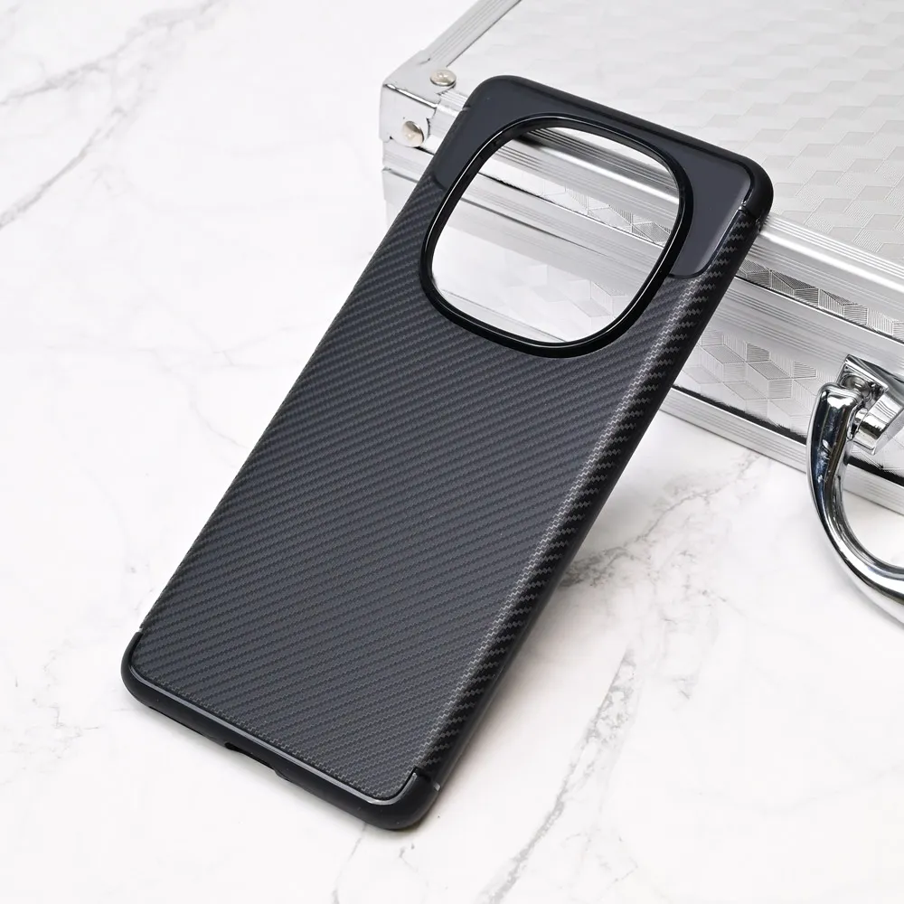 Torbica Defender Carbon za Xiaomi Redmi Note 14 Pro Plus (EU) crna