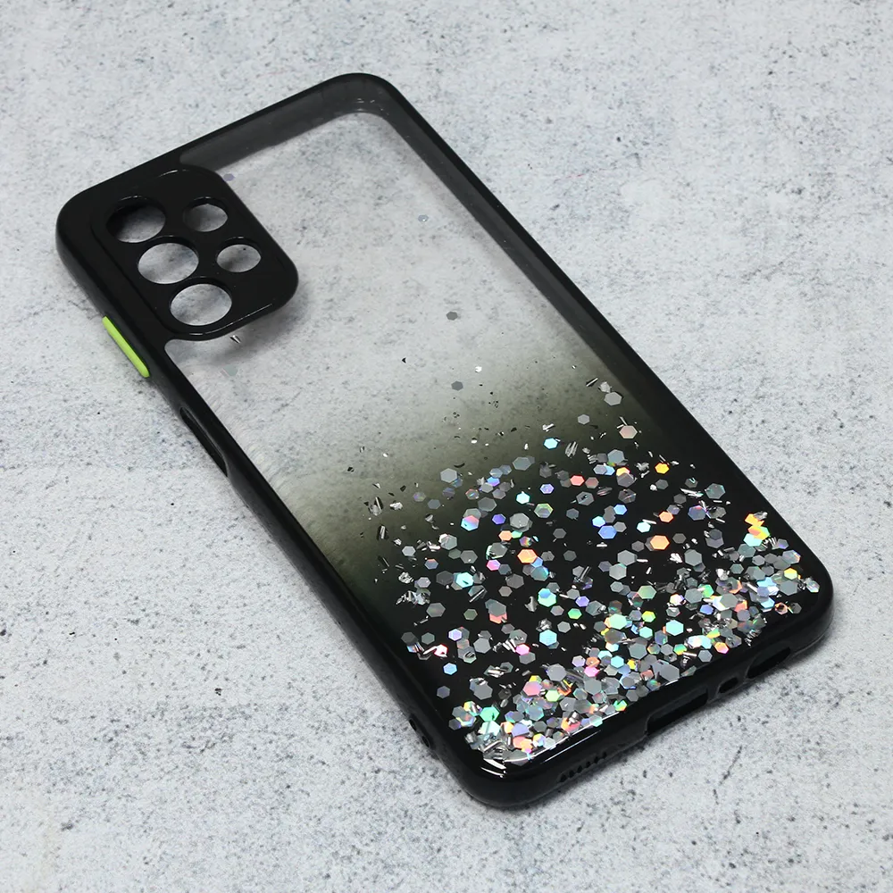 Torbica Frame Glitter za Samsung A136B/A047F Galaxy A13 5G/A04s crna