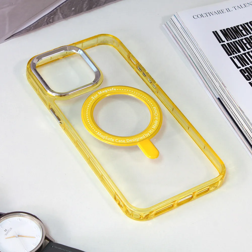 Torbica Frame Magsafe za iPhone 14 Pro Max 6.7 zuta