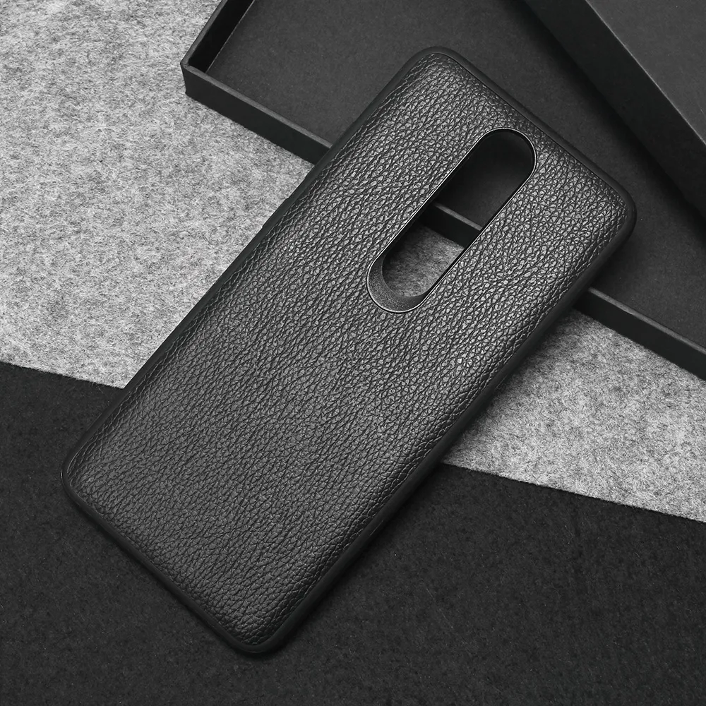 Torbica Leather za Huawei Mate RS Porsche design crna