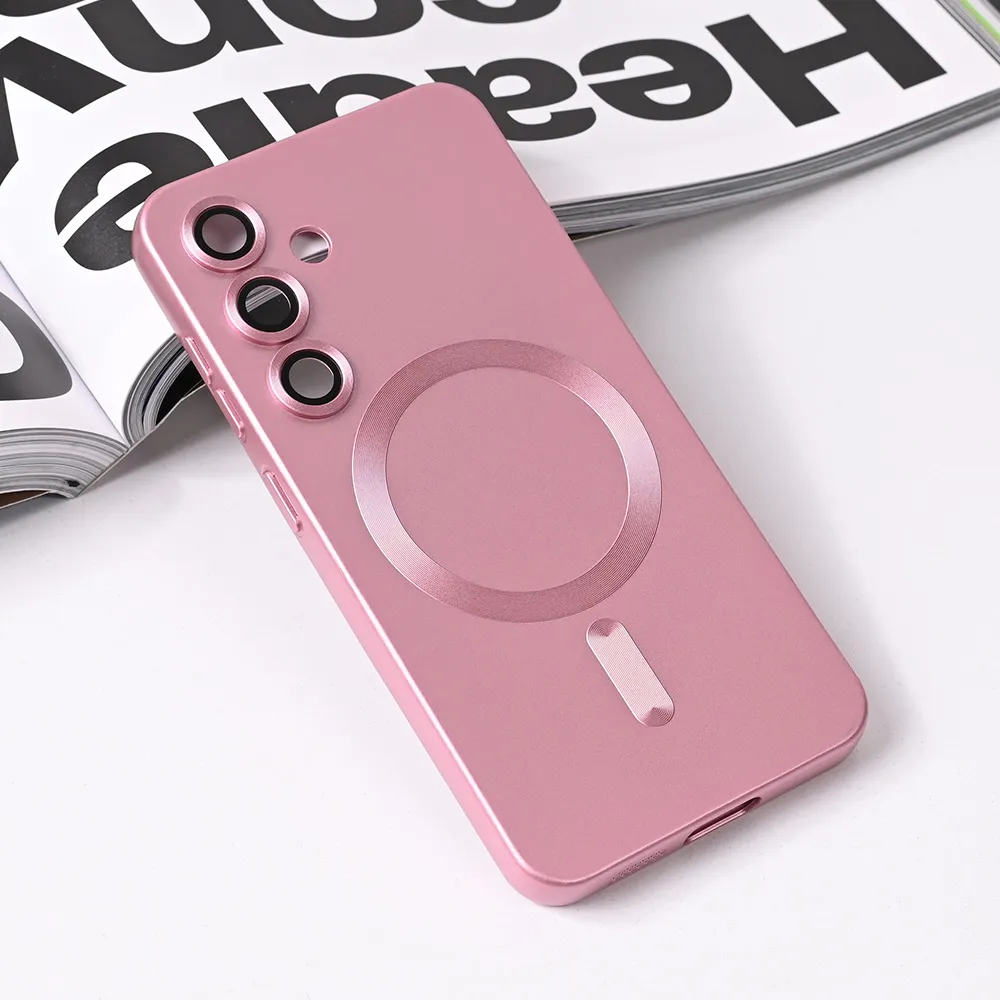 Torbica Magsafe Chrome za Samsung S931B Galaxy S25 roze