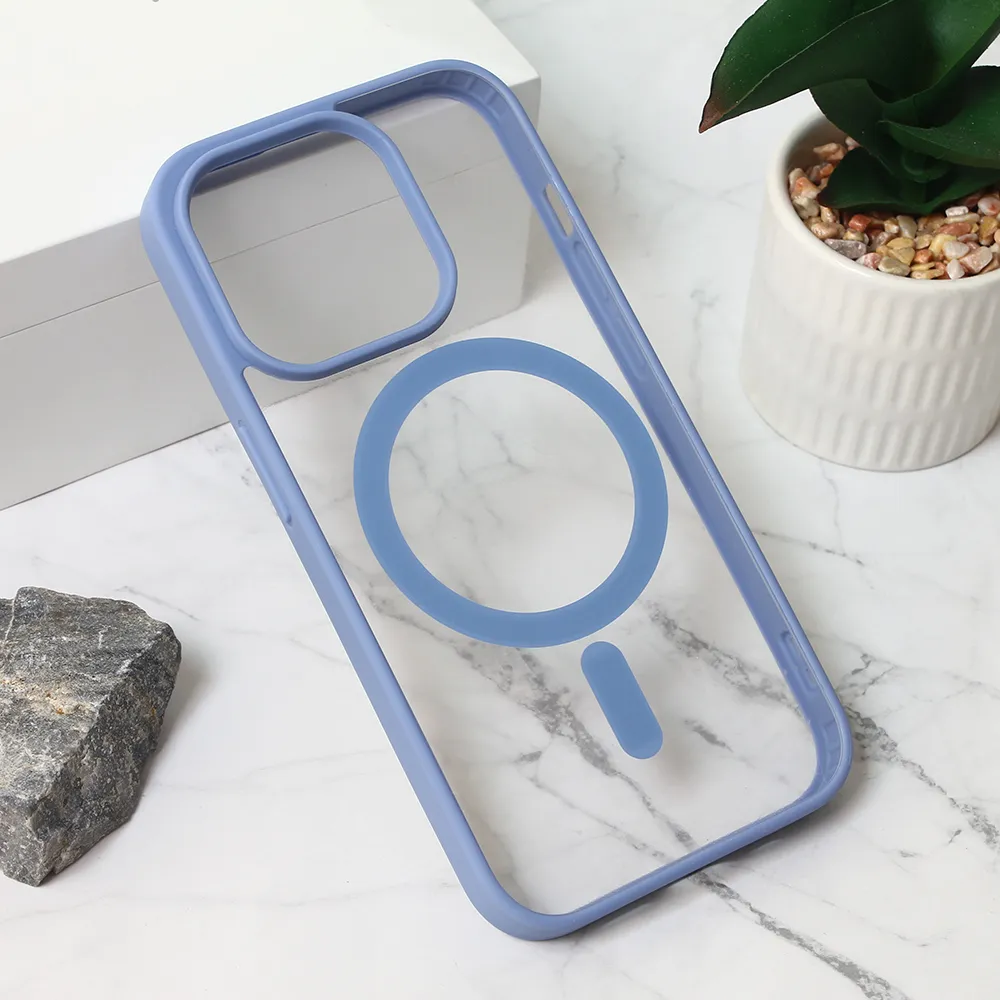 Torbica Magsafe Frame Color za iPhone 15 Pro 6.1 plava