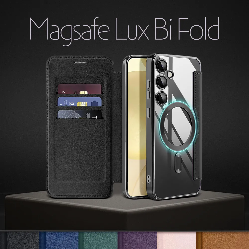 Torbica Magsafe Lux Bi Fold za Samsung S908B Galaxy S22 Ultra zelena