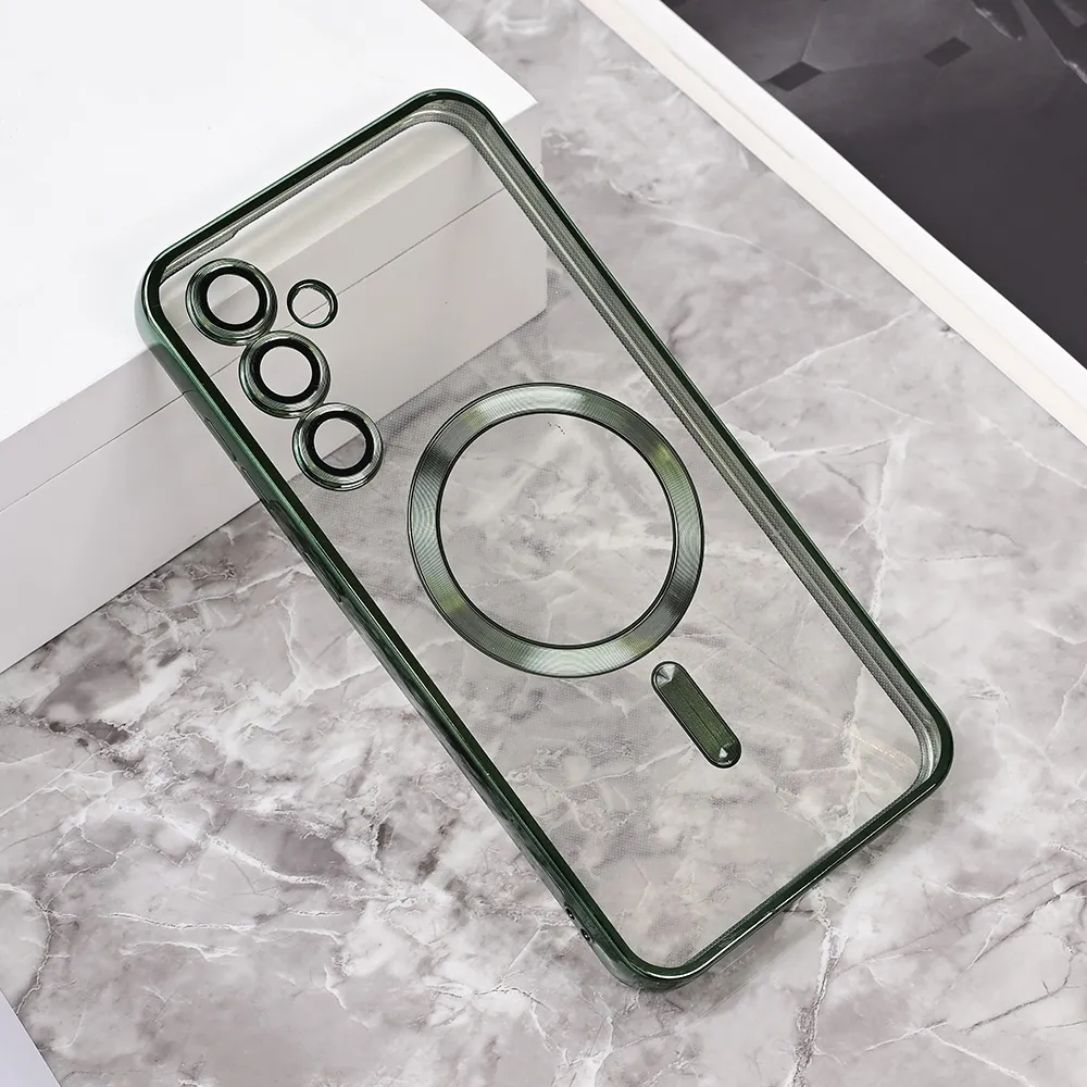Torbica Magsafe Lux za Samsung S711B Galaxy S23 FE zelena