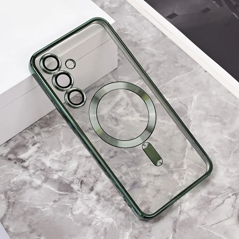 Torbica Magsafe Lux za Samsung S721B Galaxy S24 FE zelena