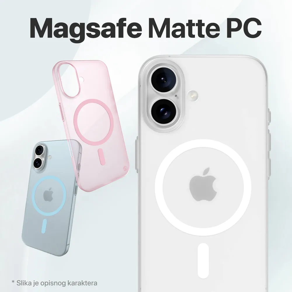 Torbica Magsafe Matte PC za Samsung A065F Galaxy A06 plava
