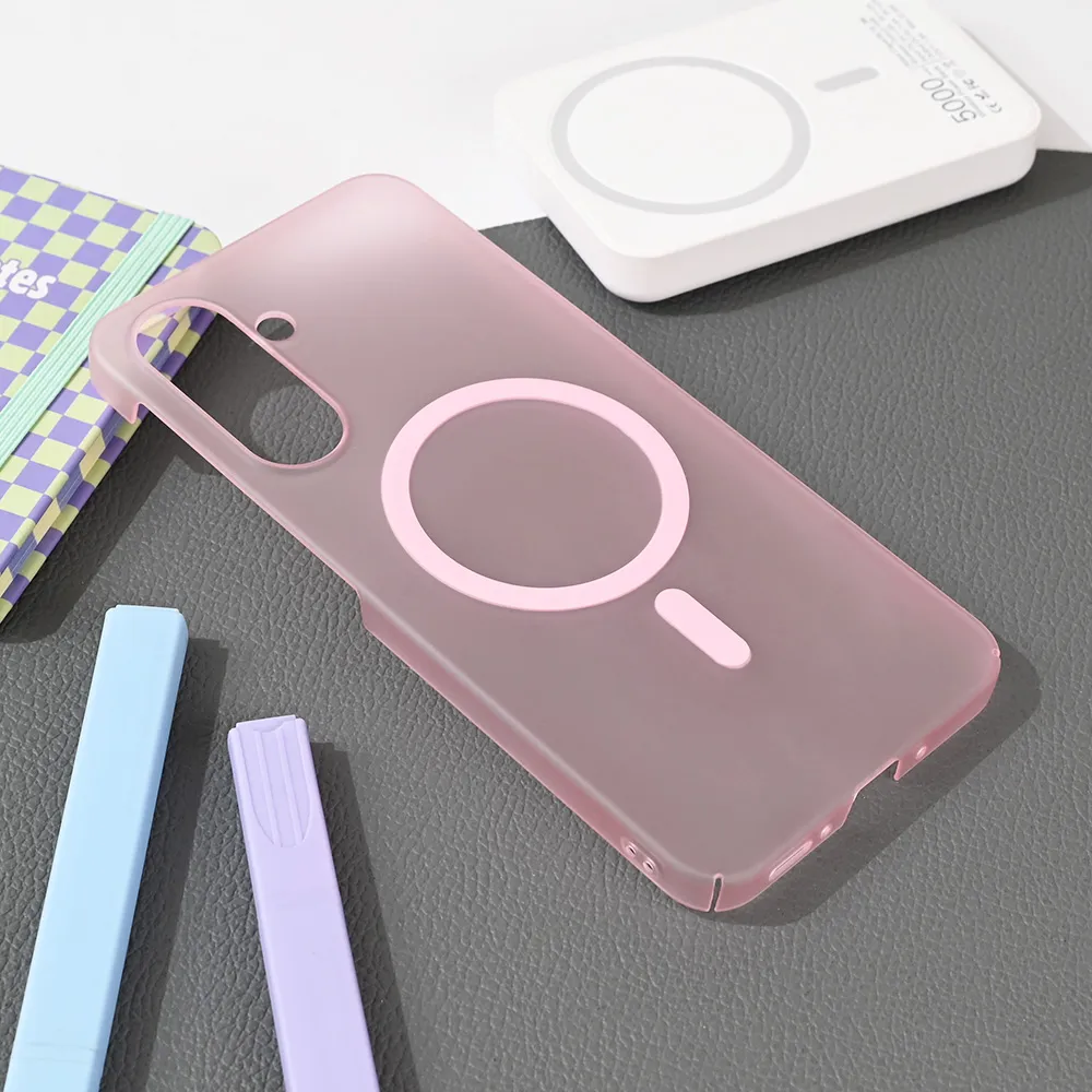 Torbica Magsafe Matte PC za Samsung A266B Galaxy A26 5G roze