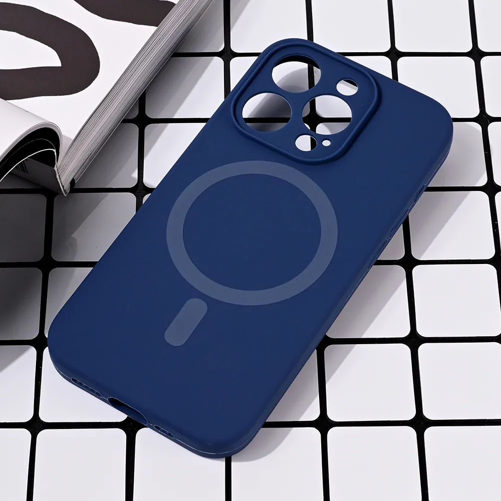 Torbica Magsafe Pure color za iPhone 15 Pro 6.1 plava