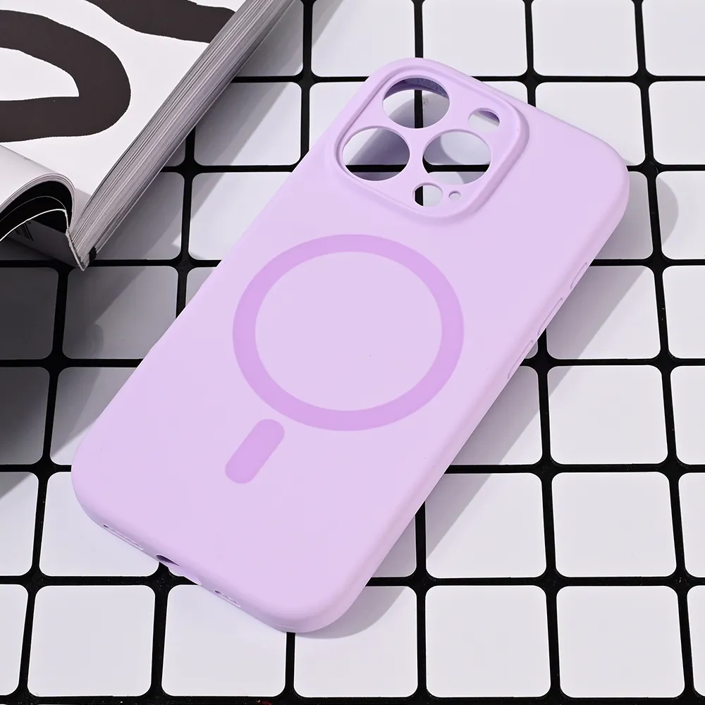 Torbica Magsafe Pure color za iPhone 16 Pro 6.3 lila