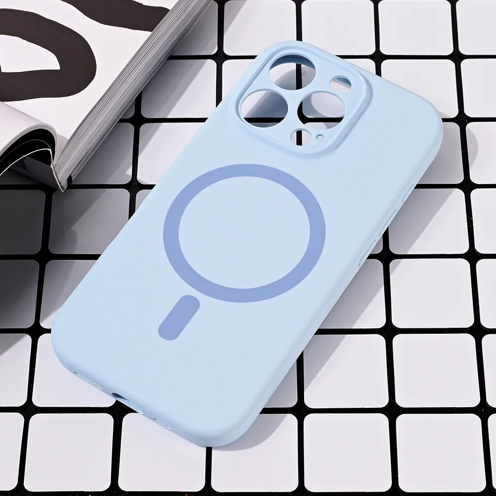 Torbica Magsafe Pure color za iPhone 16 Pro 6.3 svetlo plava