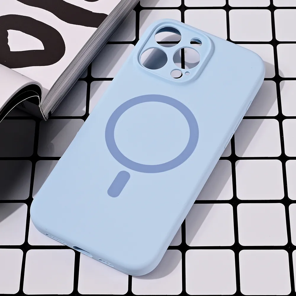 Torbica Magsafe Pure color za iPhone 16 Pro Max 6.9 svetlo plava