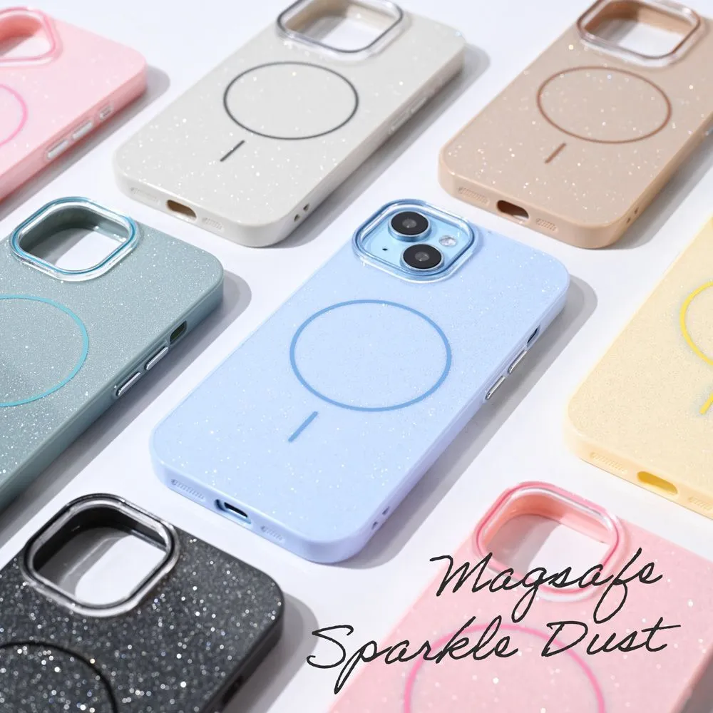 Torbica Magsafe Sparkle Dust za iPhone 13 6.1 plava
