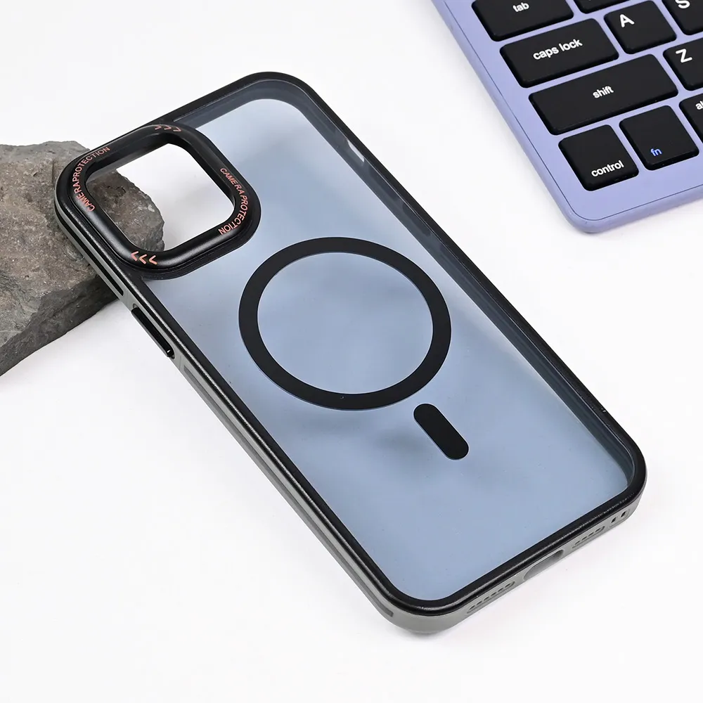 Torbica Magsafe Trendy za iPhone 12 Pro Max 6.7 crna
