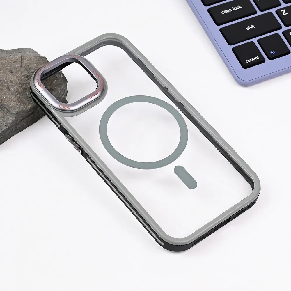 Torbica Magsafe Trendy za iPhone 15 6.1 siva