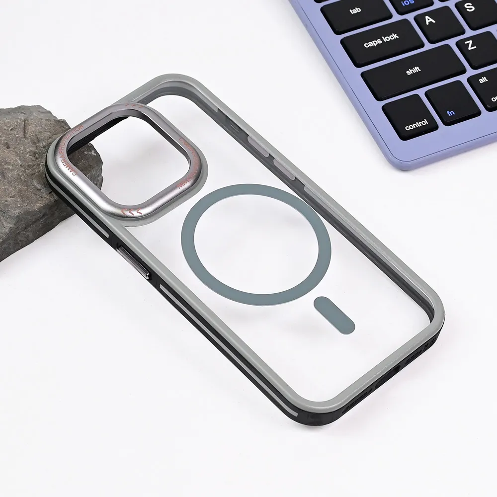 Torbica Magsafe Trendy za iPhone 15 Pro 6.1 siva