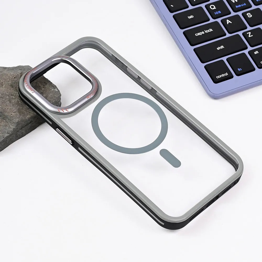 Torbica Magsafe Trendy za iPhone 15 Pro Max 6.7 siva