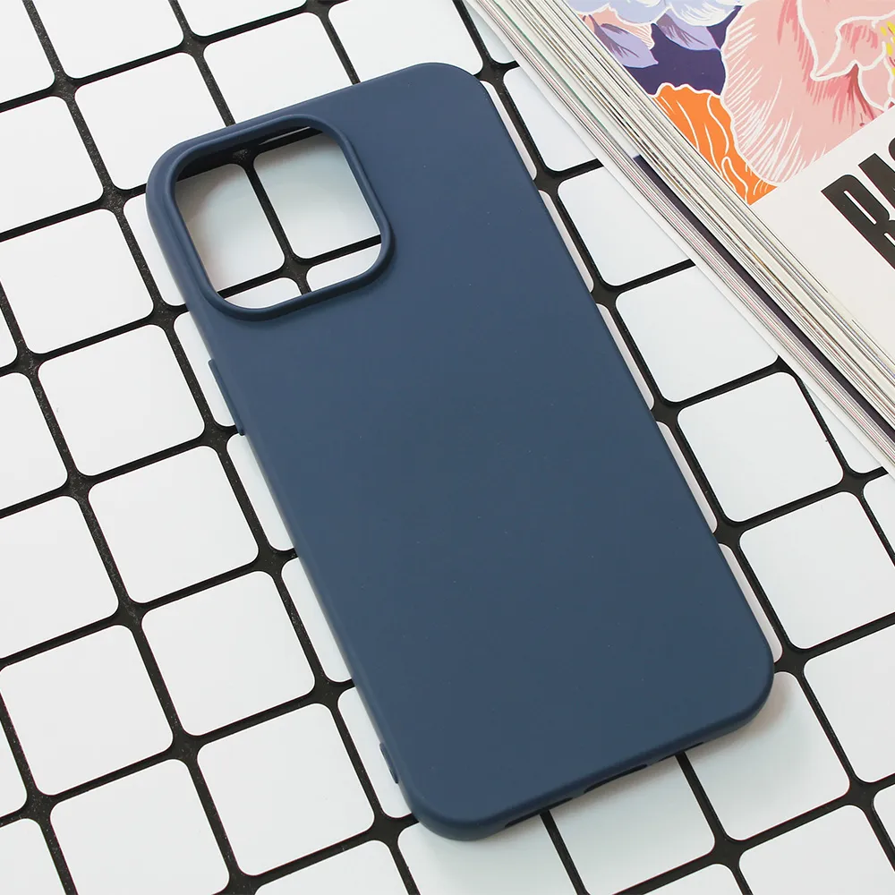 Torbica Nano Silikon za iPhone 15 Pro Max 6.7 tamno plava