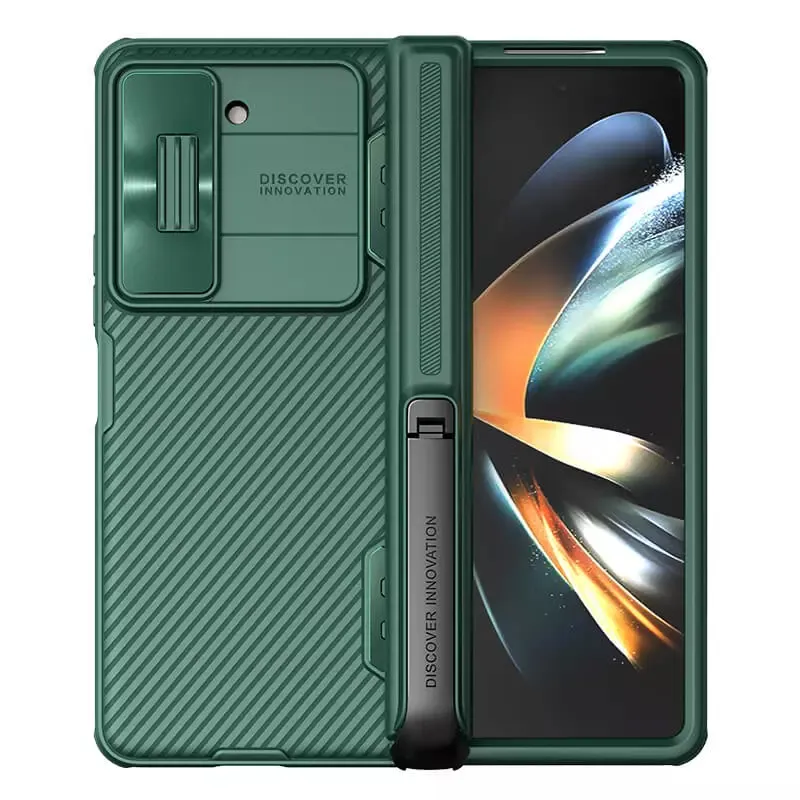 Torbica Nillkin CamShield Fold za Samsung F946B Galaxy Z Fold 5 (with stand) zelena