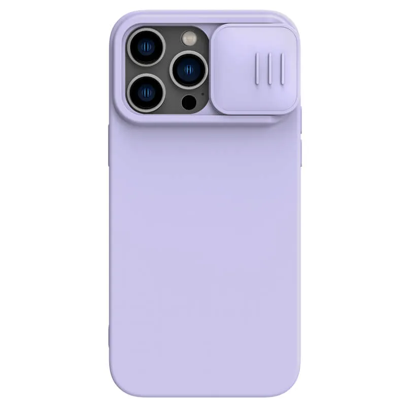 Torbica Nillkin CamShield Silky za iPhone 14 Pro Max 6.7 ljubicasta