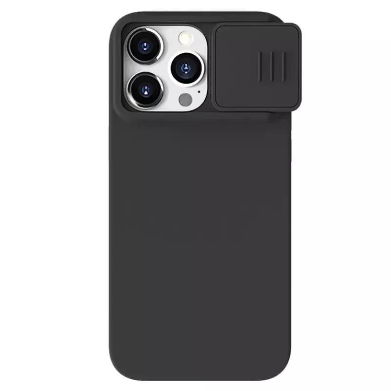Torbica Nillkin CamShield Silky za iPhone 15 Pro 6.1 crna