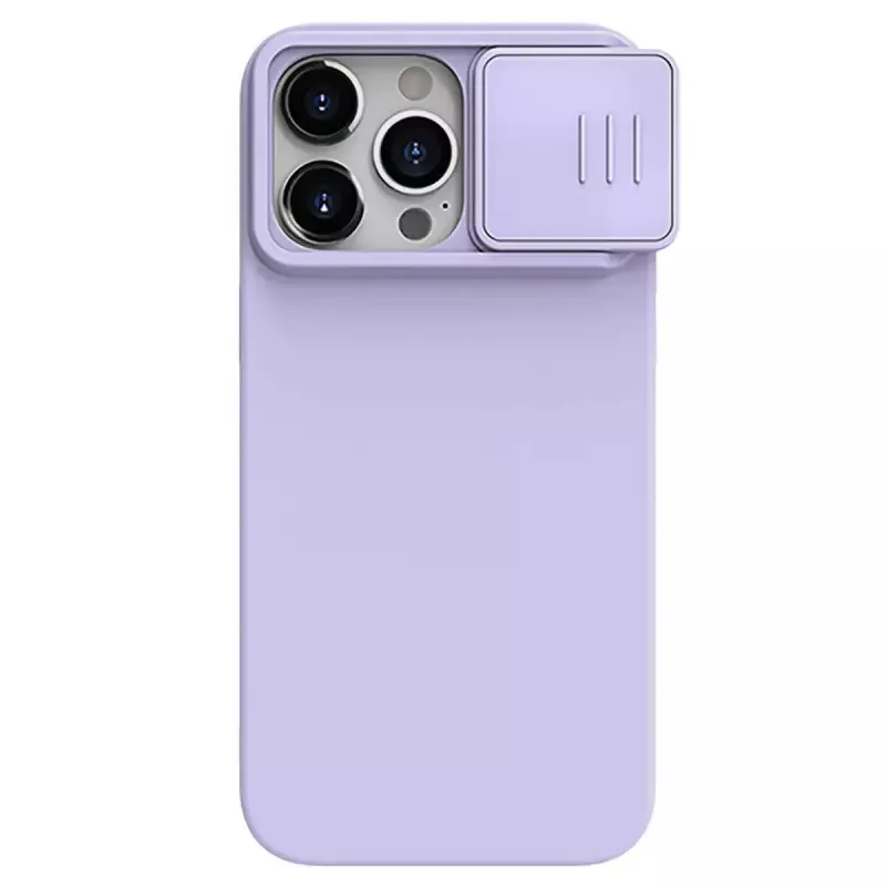 Torbica Nillkin CamShield Silky za iPhone 15 Pro Max 6.7 ljubicasta