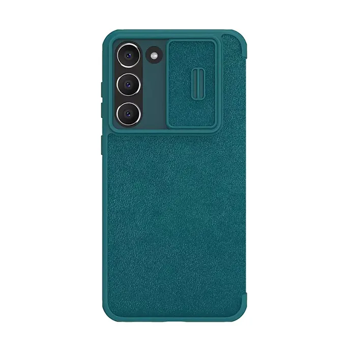 Torbica Nillkin Qin Pro (plain leather) za Samsung S916B Galaxy S23 Plus zelena