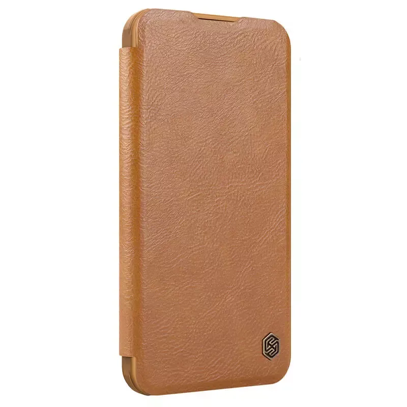 Torbica Nillkin Qin Prop za iPhone 16 Pro 6.3 braon