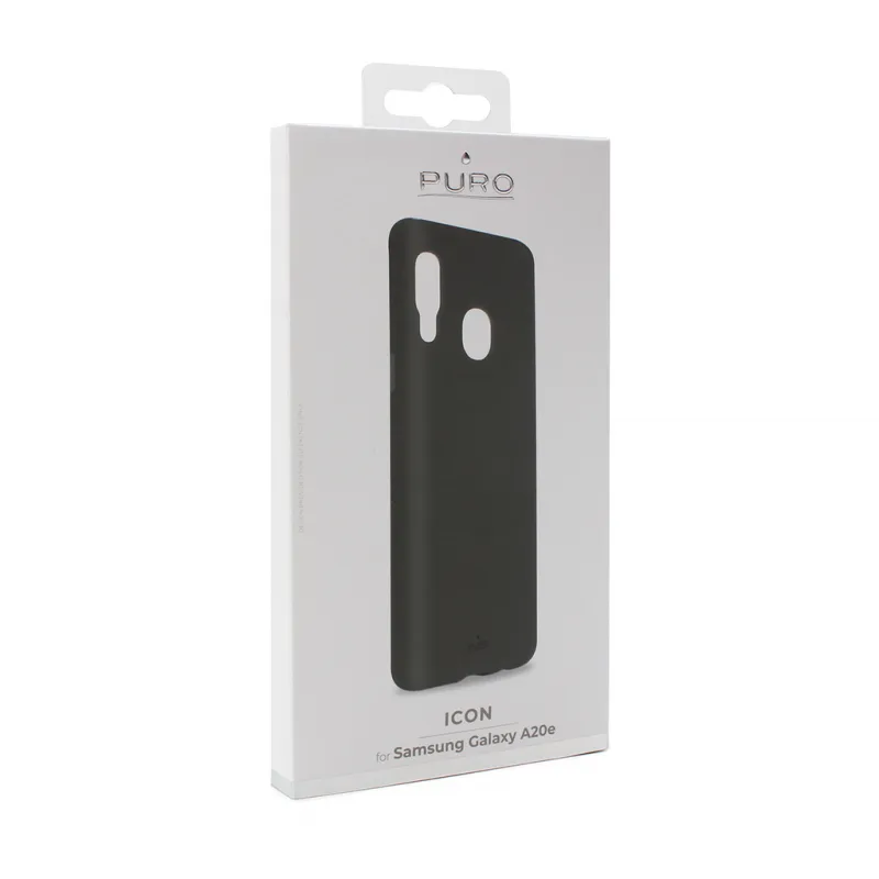 Torbica Puro ICON za Samsung A202F Galaxy A20e crna