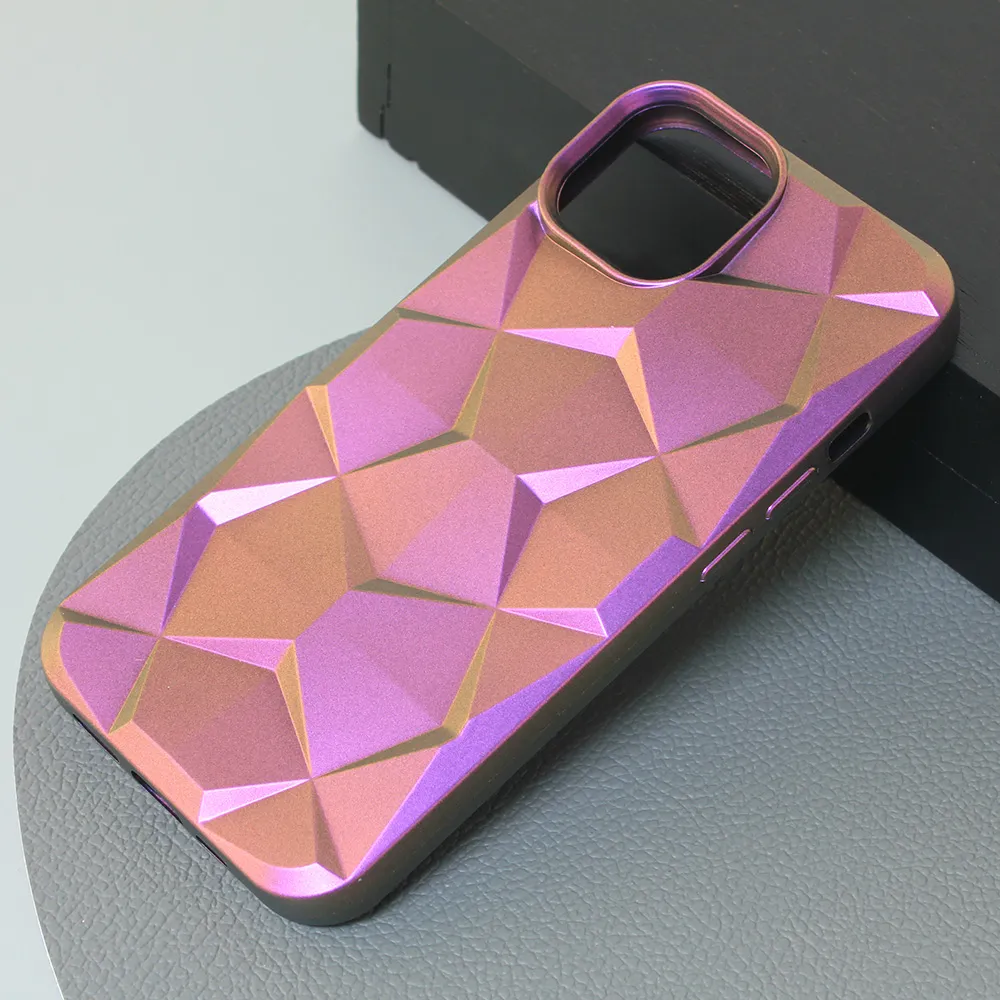 Torbica Shiny Diamond za iPhone 14 6.1 ljubicasta