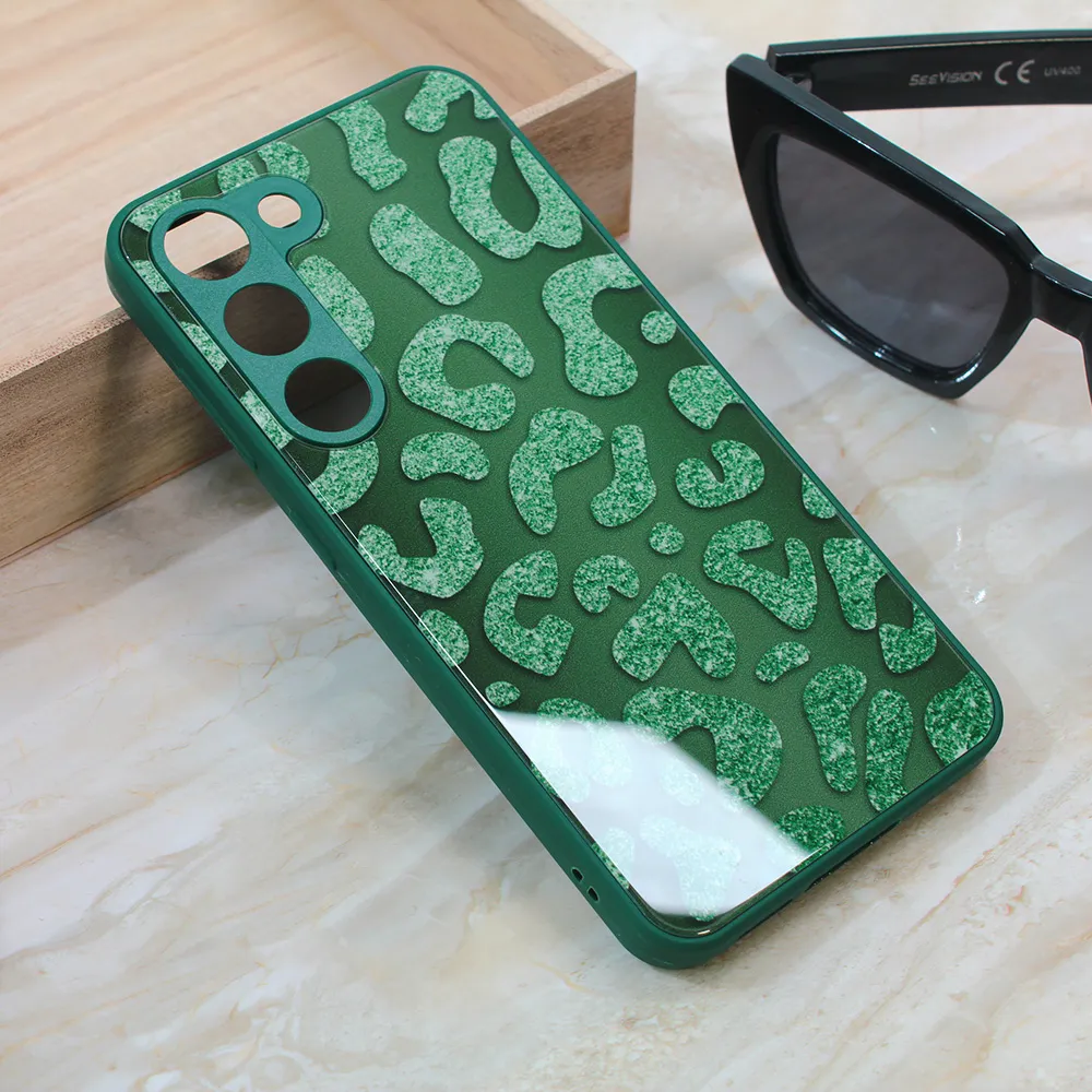 Torbica Shiny glass za Samsung S911B Galaxy S23 zelena