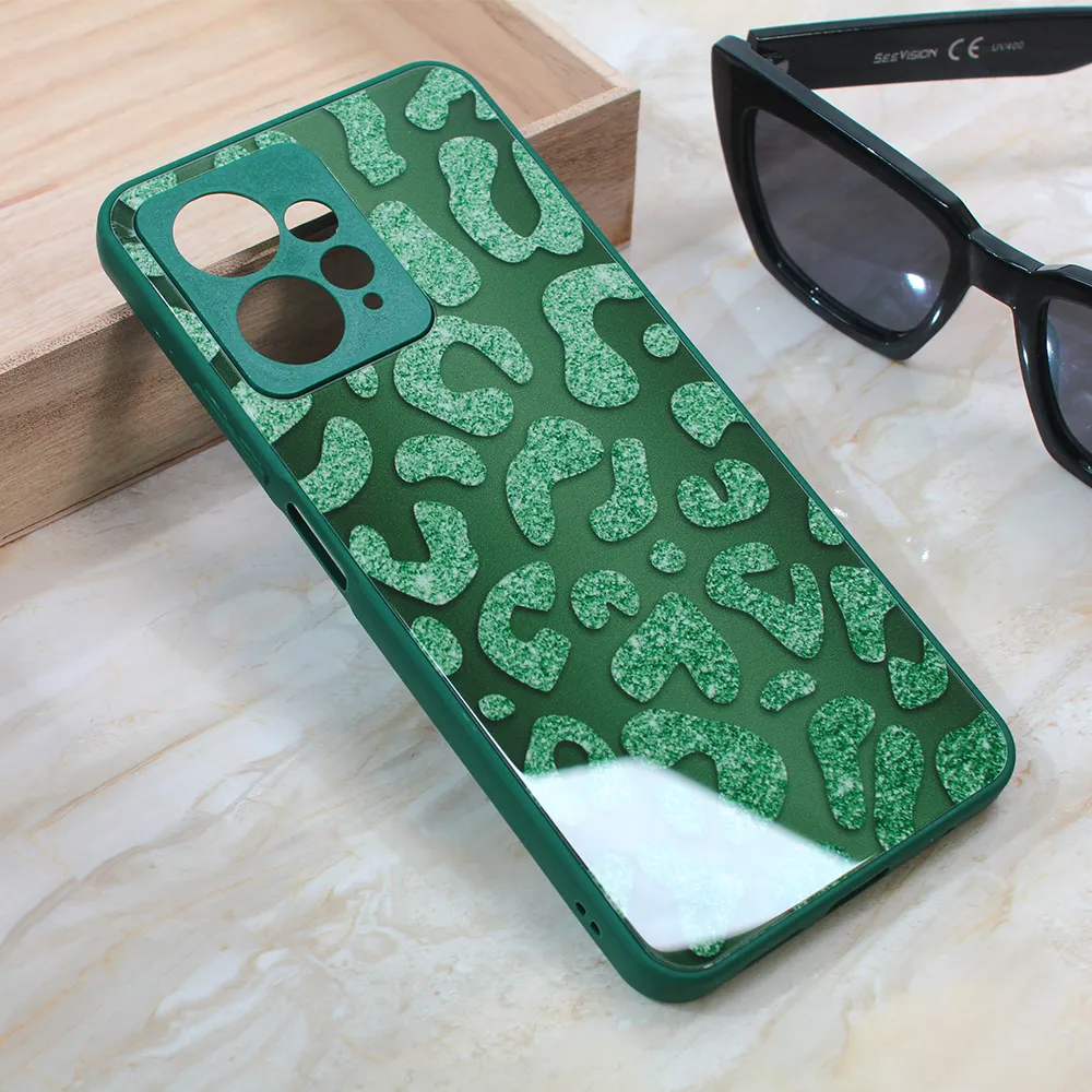 Torbica Shiny glass za Xiaomi Redmi Note 12 4G (EU) zelena