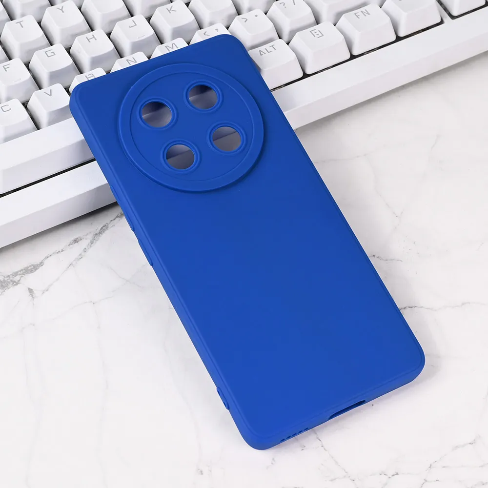 Torbica Silikon Pro Camera za Honor Magic 7 Lite plava